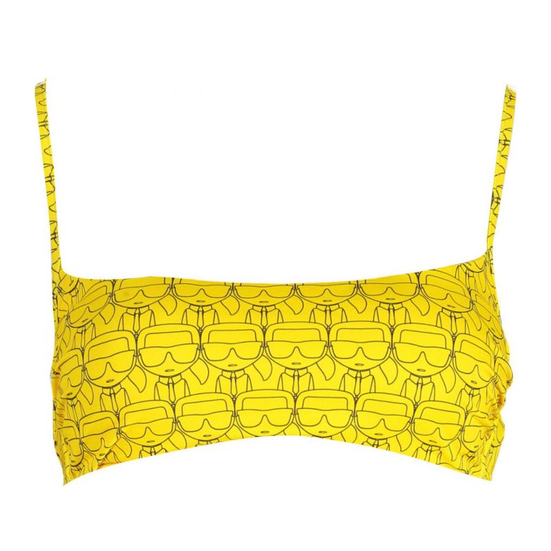 Бански горна част KARL LAGERFELD KL22WTP14_GIALLO_YELLOW