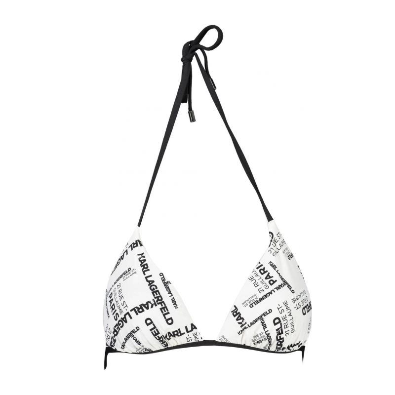 Бански горна част KARL LAGERFELD KL20WTP20_BIANCO_WHITE