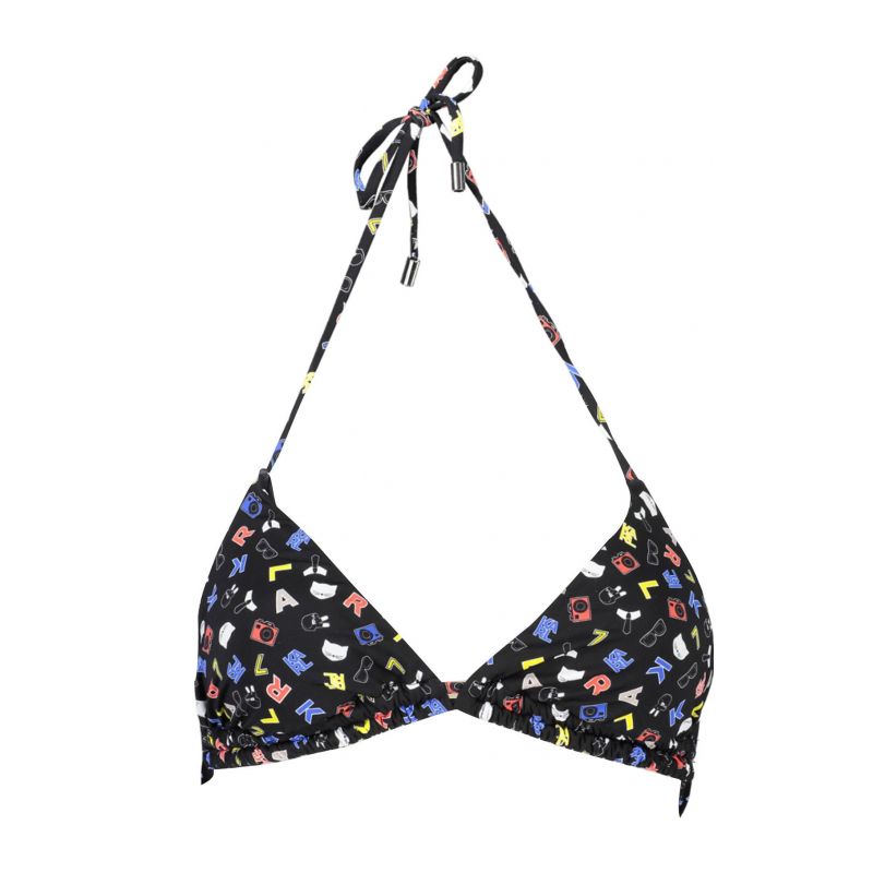 Бански горна част KARL LAGERFELD KL20WTP16_NERO_ONLY-ONE-C