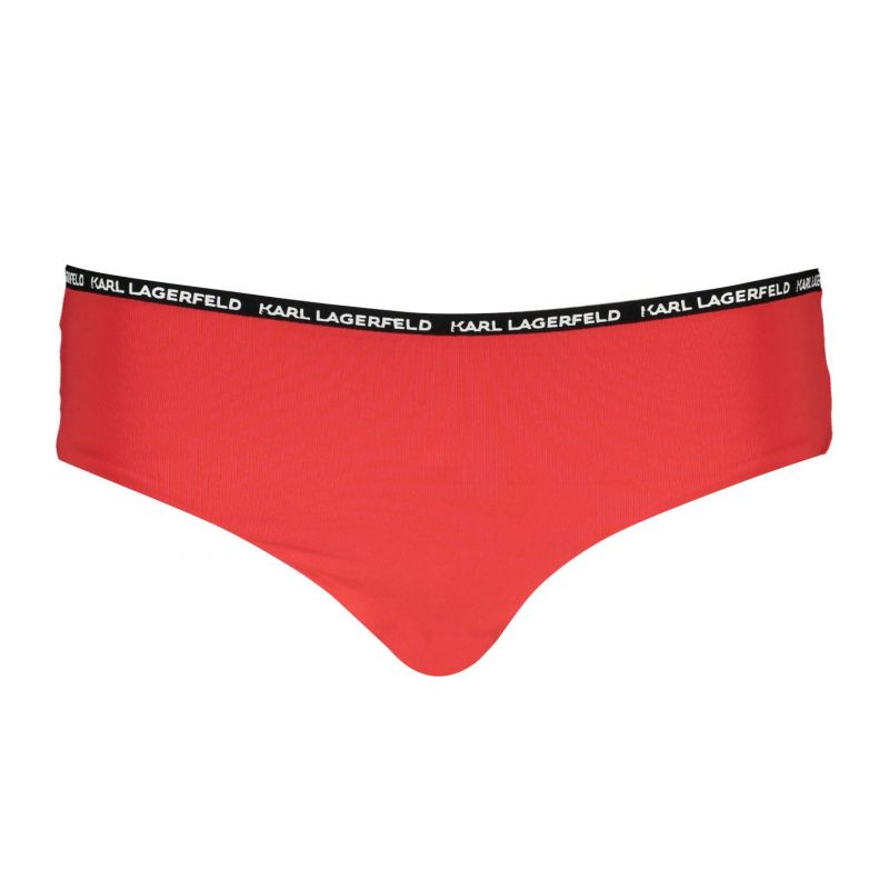 Бански долна част KARL LAGERFELD KL21WBT02_ROSSO_RED