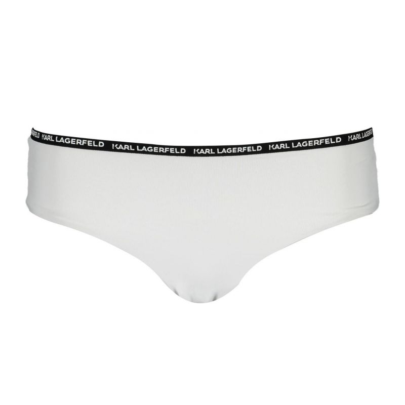 Бански долна част KARL LAGERFELD KL21WBT02_BIANCO_WHITE