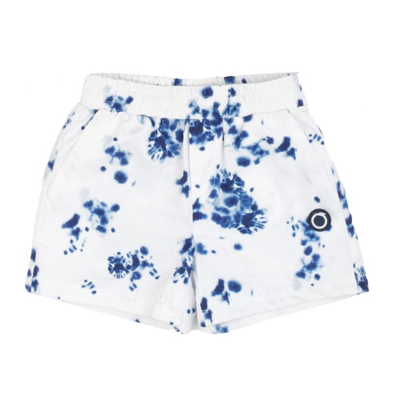 Бански за момче TRUSSARDI TBP23087CO-TIE-DYE-WHITE-BLUE