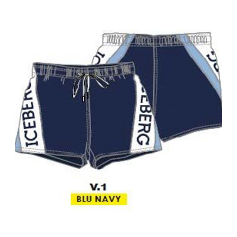 Бански за момче ICEBERG BXICE5100B-V1-BLU-NAVY