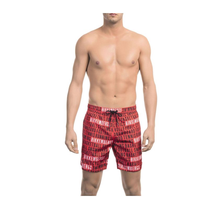 Бански костюми BIKKEMBERGS BEACHWEAR BKK1MBM17_RED