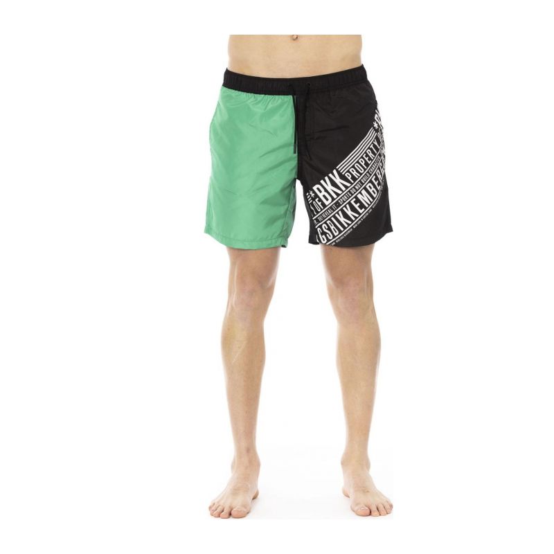 Бански костюми BIKKEMBERGS BEACHWEAR BKK1MBM09_GREEN&BLACK