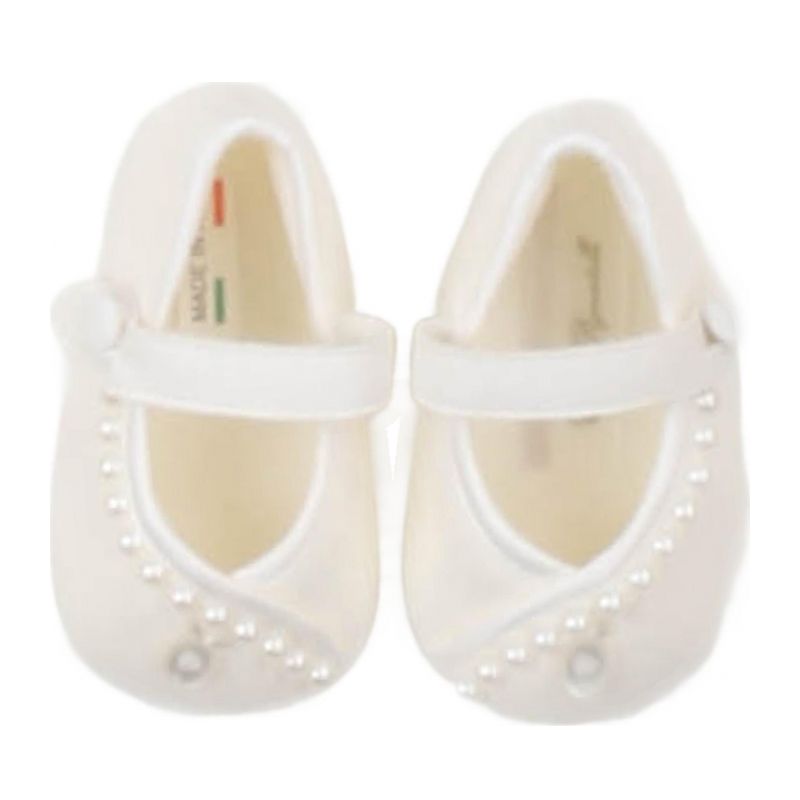 Бебешки обувки за момиче CARLO PIGNATELLI SSC802B-BIANCO-NATURALE