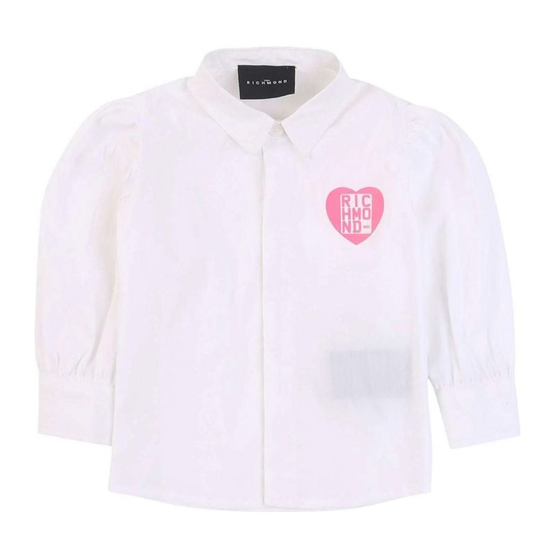 Блуза с дълъг ръкав момиче JOHN RICHMOND RIP24050CA-WHITE