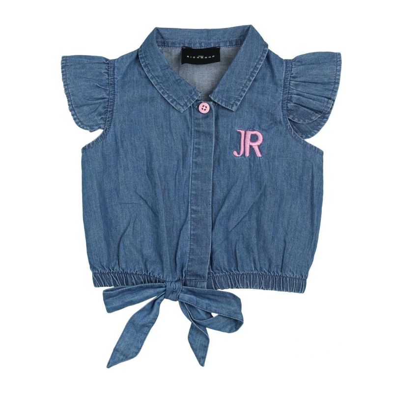 Блуза с дълъг ръкав момиче JOHN RICHMOND RIP24027CA-BLUE-MED