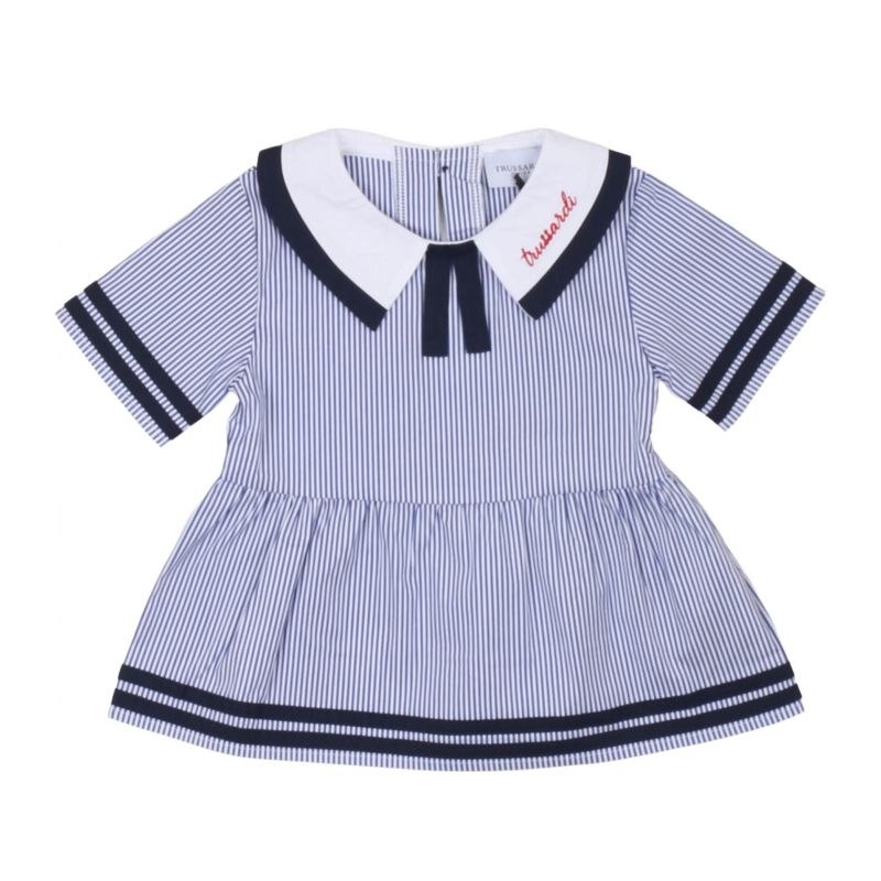 Блуза с дълъг ръкав момиче TRUSSARDI TIP24078BL-M-S-BLUE-W