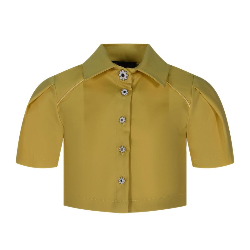 Блуза с дълъг ръкав момиче FUN&FUN FCBSH01293-YELLOW