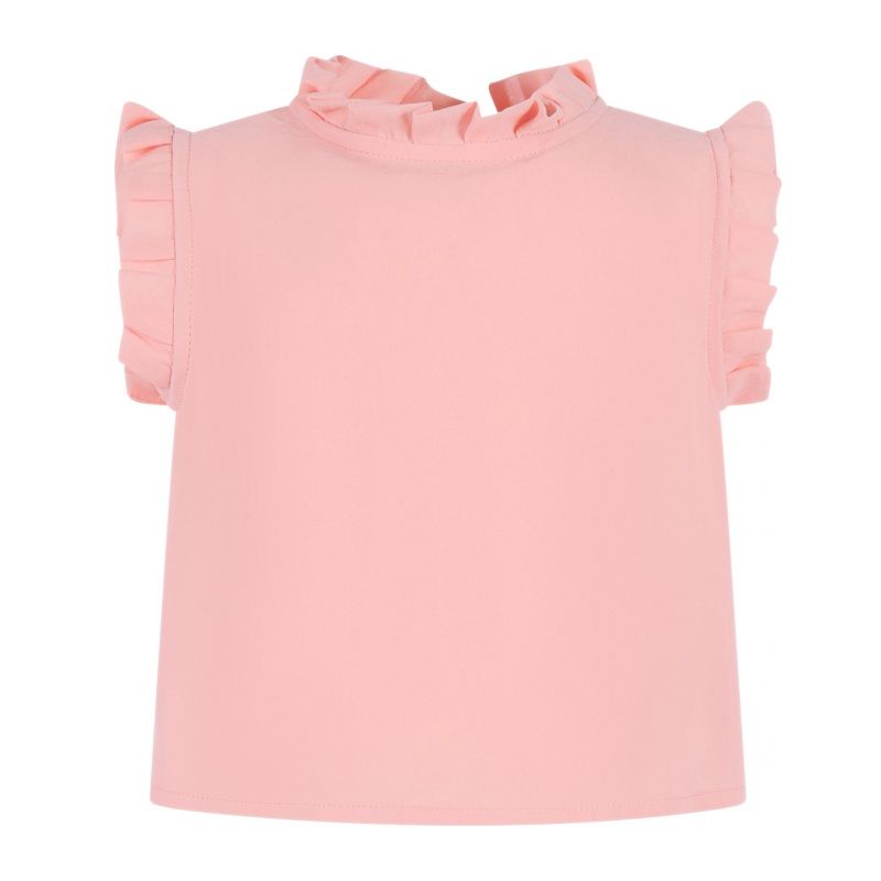 Блуза с дълъг ръкав момиче FUN&FUN FCBSH01137-PEACH