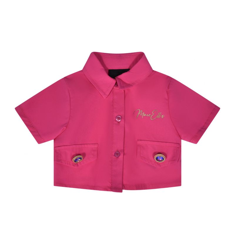 Блуза с дълъг ръкав момиче MARC ELLIS JMNSH01544-FUCSIA