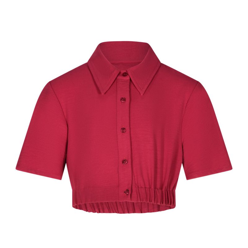 Блуза с дълъг ръкав момиче HATE LOVE HLJSH01808-FUCSIA