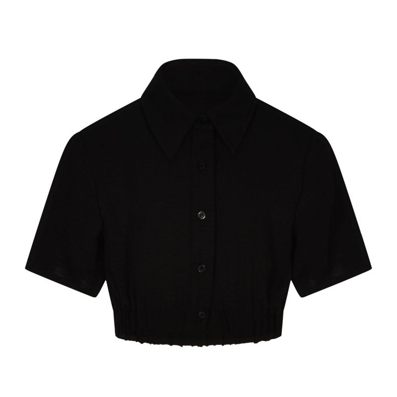 Блуза с дълъг ръкав момиче HATE LOVE HLJSH01808-BLACK