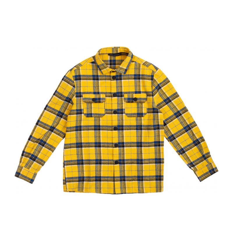 Блуза с дълъг ръкав момче DANIELE ALESSANDRINI 1231C1299-OCHRE