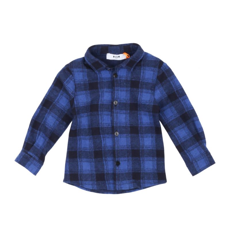 Блуза с дълъг ръкав момче MSGM F4MSNBSI268-130-ROYAL