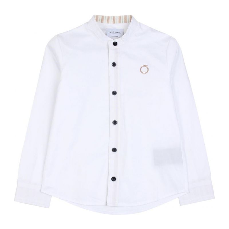 Блуза с дълъг ръкав момче TRUSSARDI TIP24077CA-WHITE-SUG