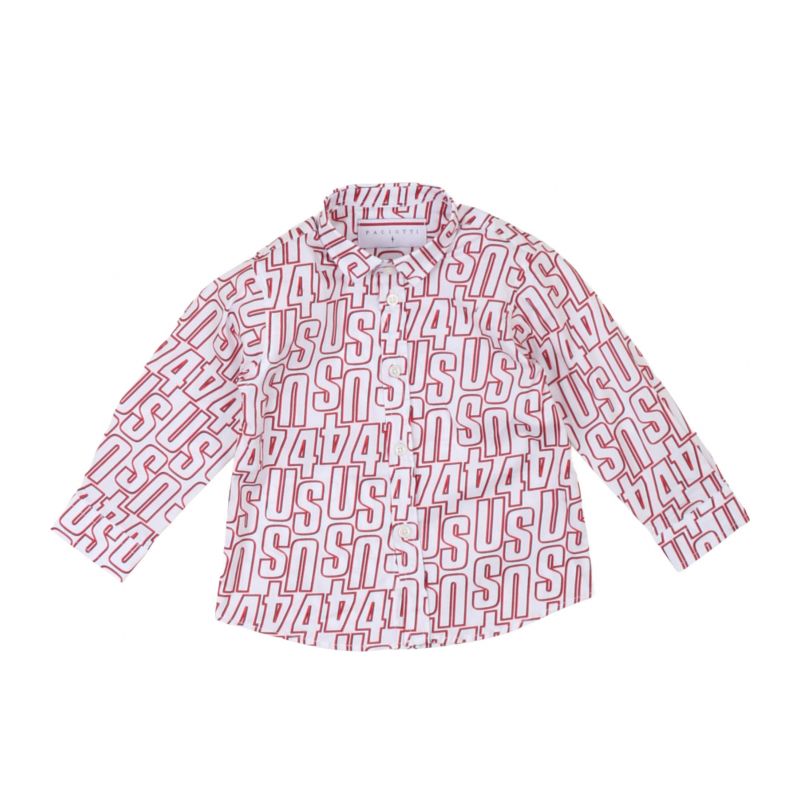 Блуза с дълъг ръкав момче PACIOTTI CMP2329B-BIANCO