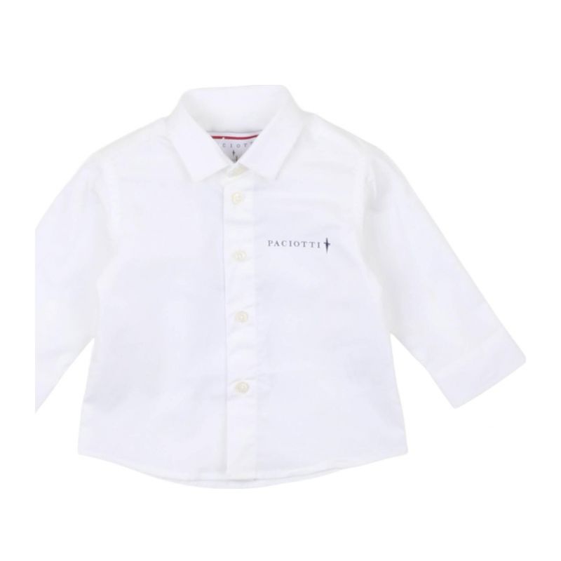 Блуза с дълъг ръкав момче PACIOTTI CMP4352B-BIANCO