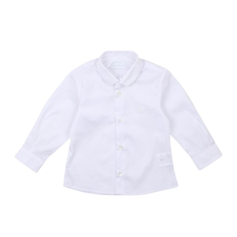 Блуза с дълъг ръкав момче CARLO PIGNATELLI CMC18301B-BIANCO-NATURALE