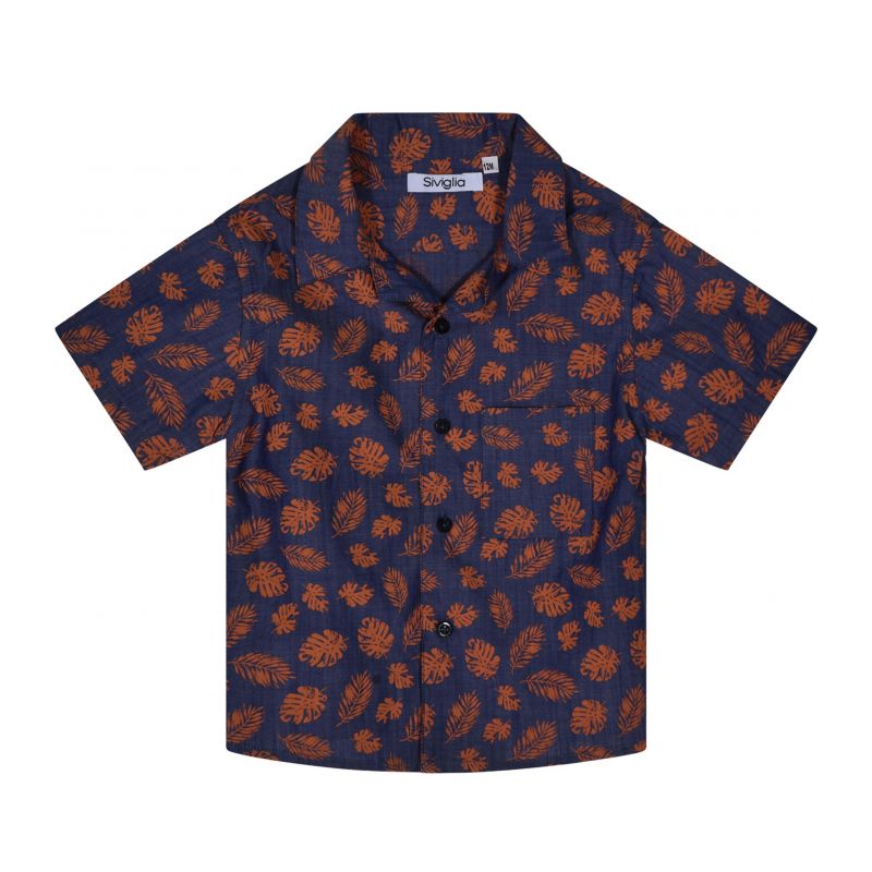 Блуза с дълъг ръкав момче SIVIGLIA SVNSH01537-MULTICOLOR