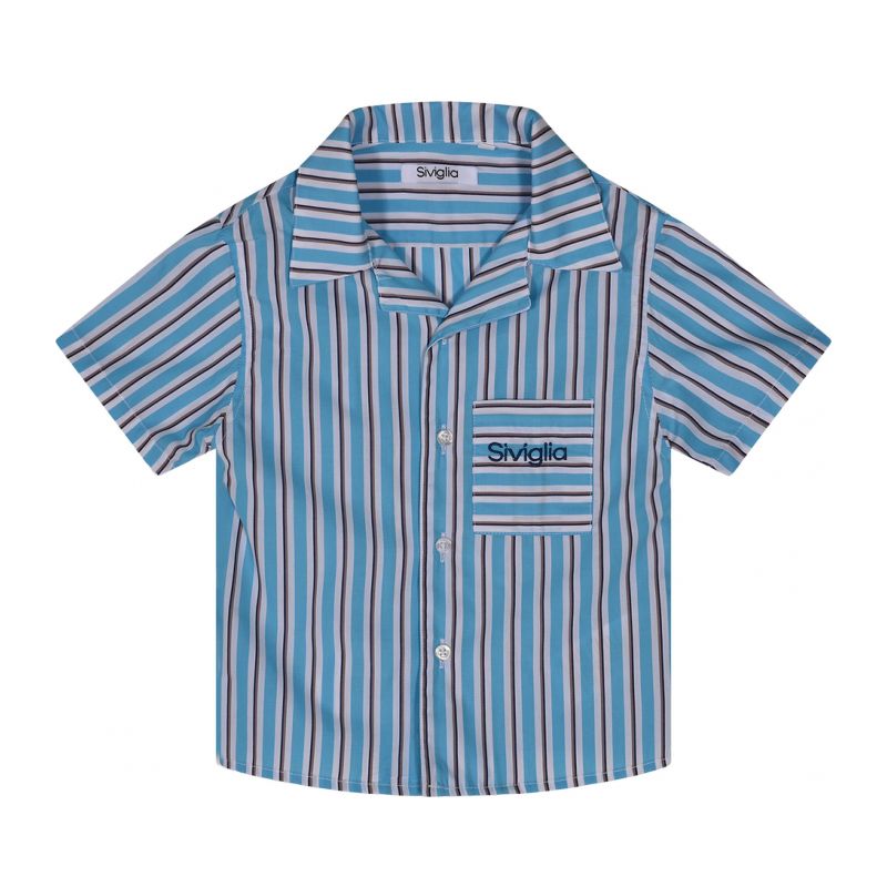 Блуза с дълъг ръкав момче SIVIGLIA SVNSH01534-MULTICOLOR