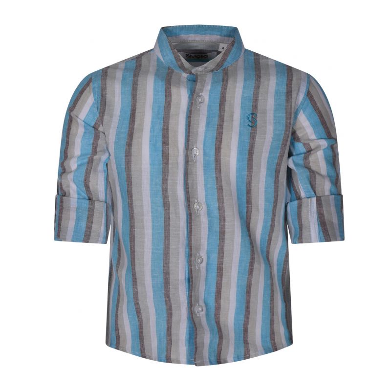 Блуза с дълъг ръкав момче SIVIGLIA SVBSH01524-MULTICOLOR