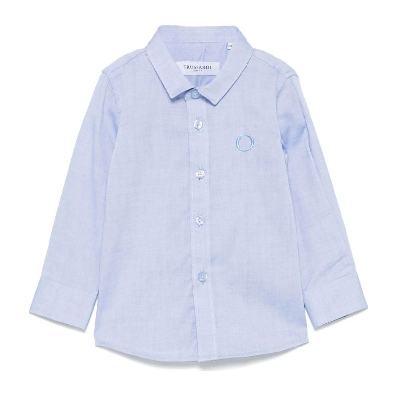 Блуза с дълъг ръкав момче TRUSSARDI TIP25047CA-AZURE-DUST