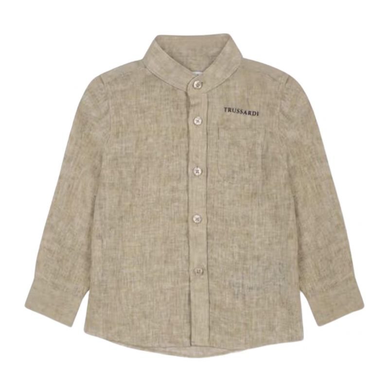 Блуза с дълъг ръкав момче TRUSSARDI TIP25042CA-BEIGE-LIG