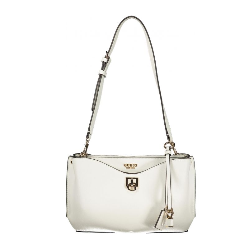 Бяла дамска чанта  jeans GUESS BG990717_BIWHITE