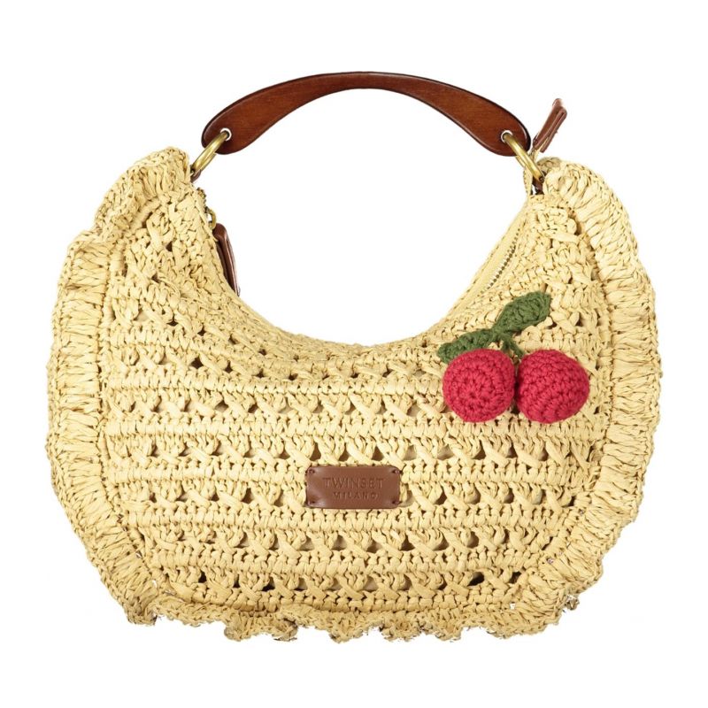 Дамска бежова чанта  TWINSET 261TD8301_BE00193