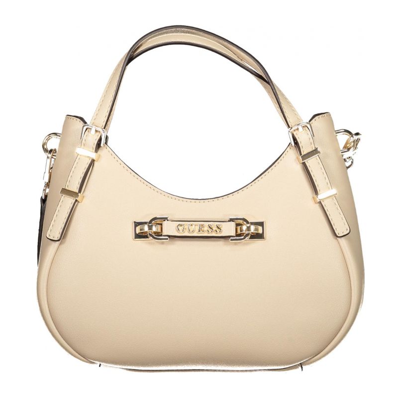 Дамска бежова чанта  jeans GUESS BG964405_BESIMPLY