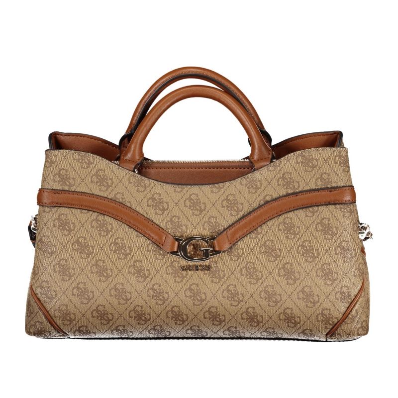 Дамска бежова чанта  jeans GUESS SG799306_BELATTEL