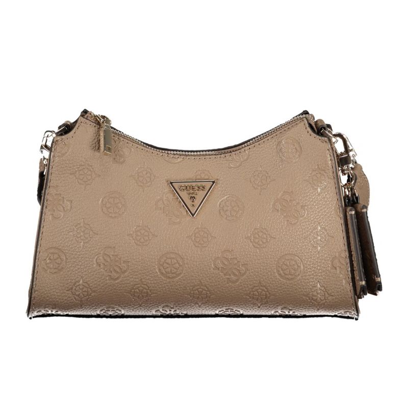 Дамска бежова чанта  jeans GUESS