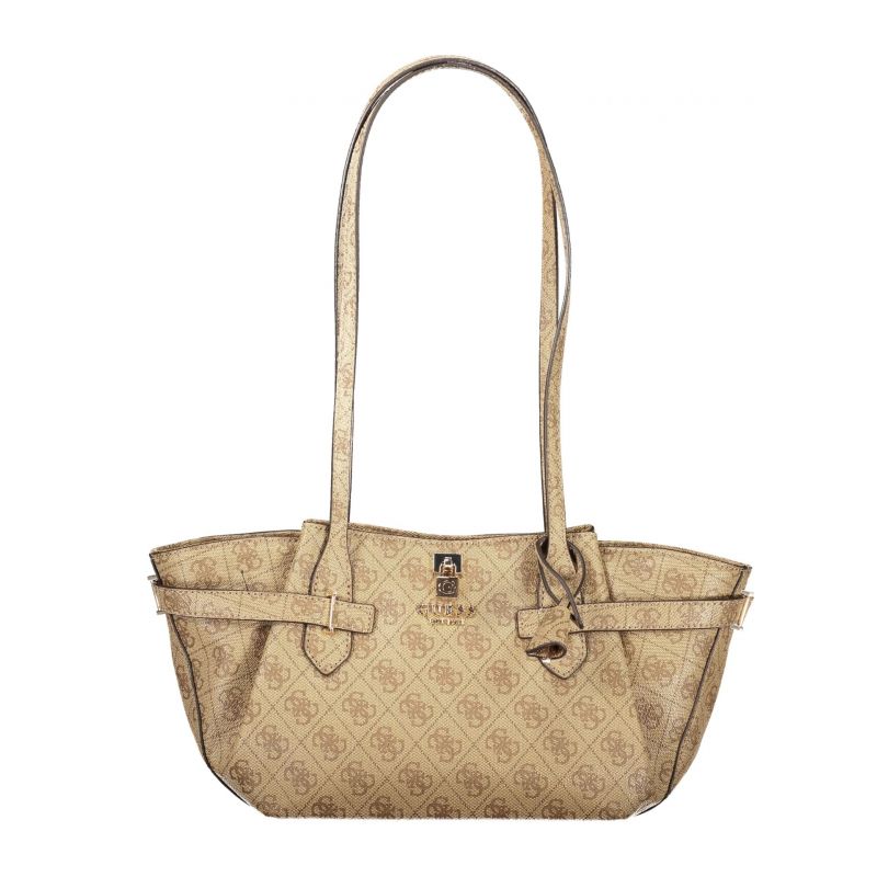 Дамска бежова чанта  jeans GUESS SG783308_BELATTEL