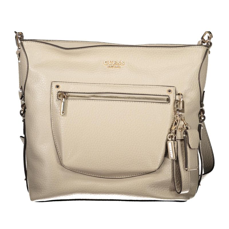 Дамска бежова чанта  jeans GUESS BG950104_BELIGHTA