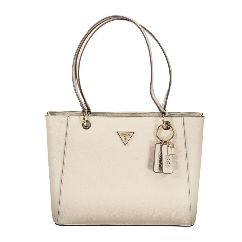 Дамска бежова чанта  jeans GUESS ZG967225_BETAUPE