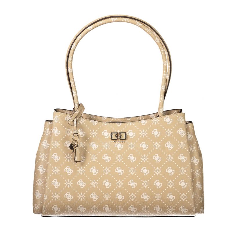 Дамска бежова чанта  jeans GUESS GP992822_BEBISCOL