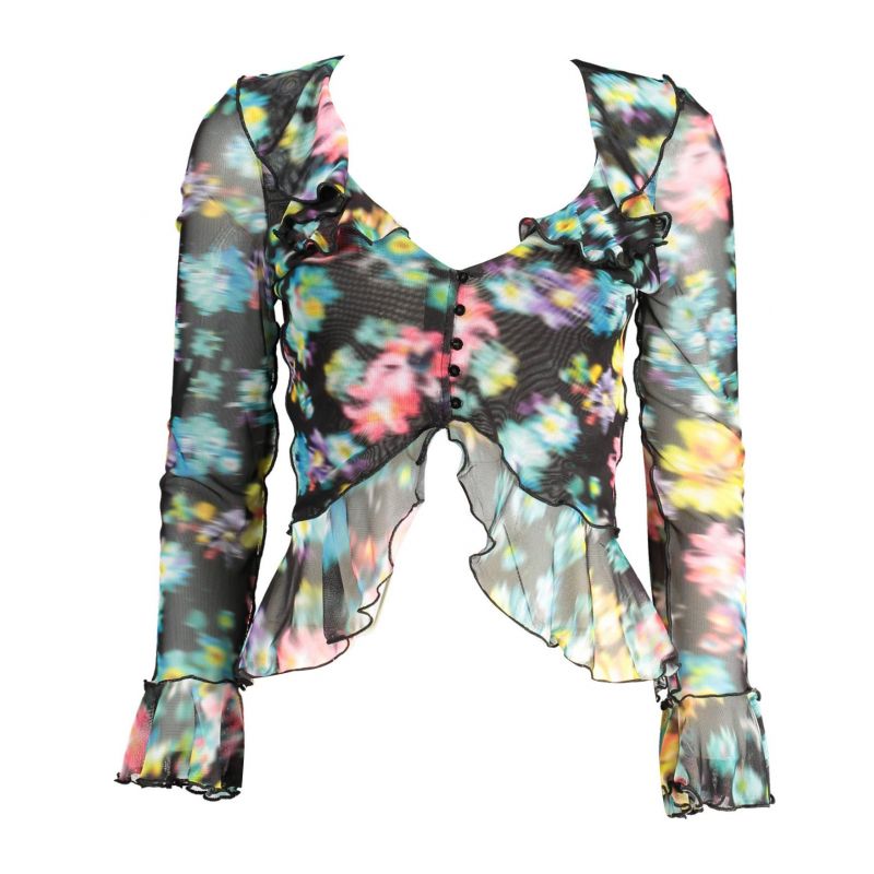 Дамска блуза DESIGUAL 23SWTKB0_NERO_2000