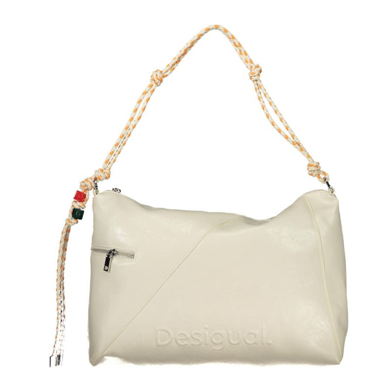 Дамска бяла чанта DESIGUAL 26SAXPA7_BI1008