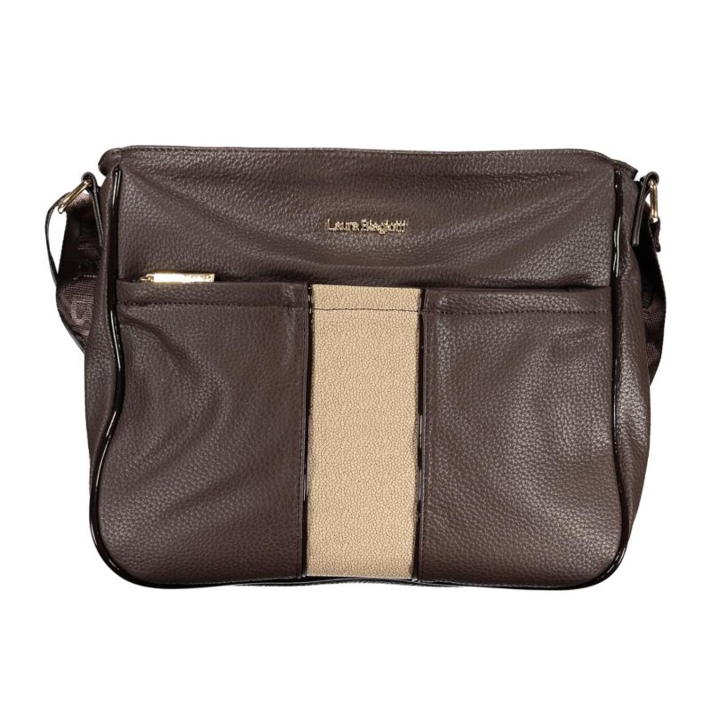 Дамска кафява чанта  LAURA BIAGIOTTI LB25W-104-3_MATMORO