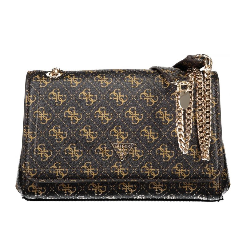 Дамска кафява чанта  jeans GUESS QG967221_MABROWNL