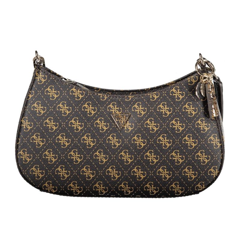 Дамска кафява чанта  jeans GUESS QG967218_MABROWNL