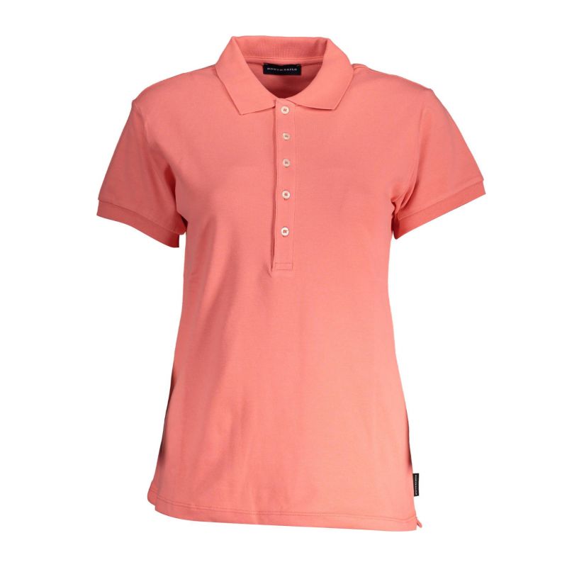 Дамска поло блуза с къс ръкав NORTH SAILS 904164000_F6A74D2_ROSA0166