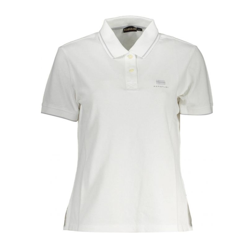 Дамска поло тениска NAPAPIJRI NP0A4H8EE-NINA_0739F71_BIANCO002