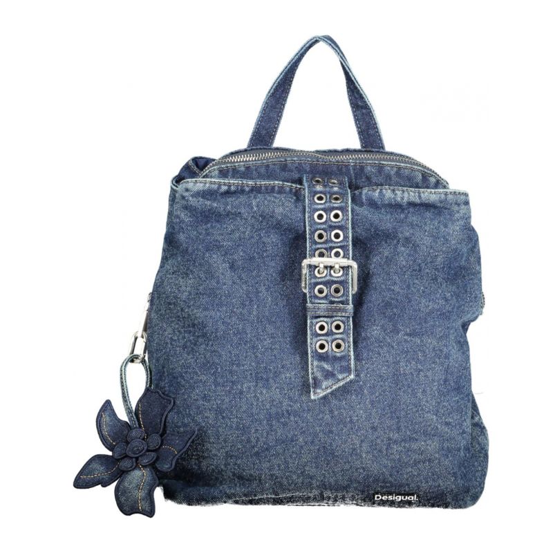 Дамска раница в синя облицовка DESIGUAL 26SAKD03_BL5008
