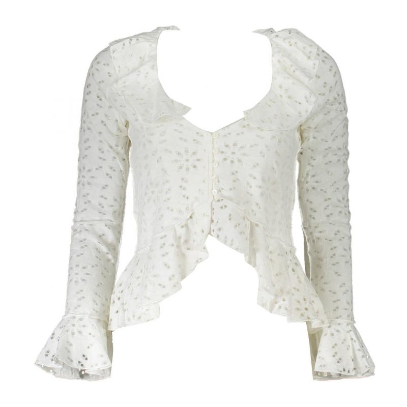 Дамска риза DESIGUAL 23SWTKBY_BIANCO_1001