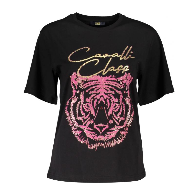 Дамска тениска CAVALLI CLASS QXT62H-JD060_NERO_05051