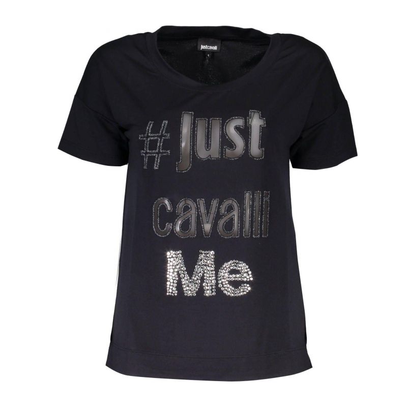 Дамска тениска JUST CAVALLI S04GC0286_92DED30_NERO900