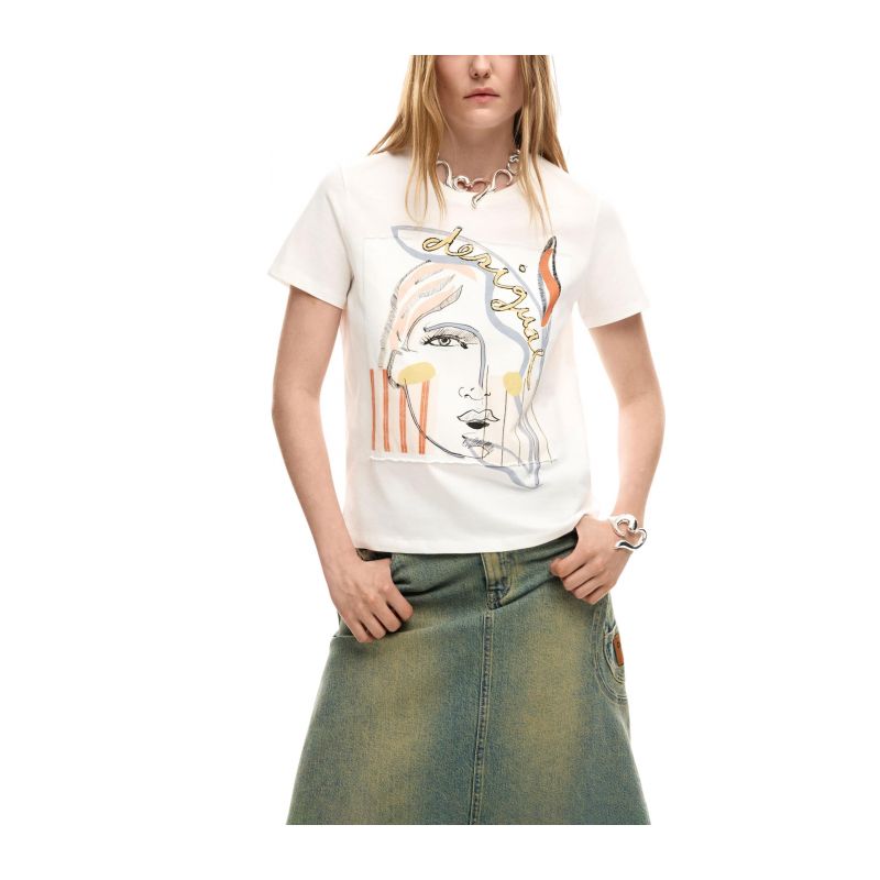 Дамска тениска DESIGUAL 506344